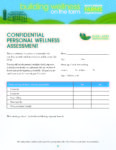 Confidential Personal Wellness Assessment